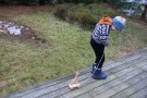 Treleker - Design serien - Hestefigur med hjul - Lys - Rask levering med gravering thumbnail