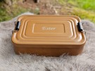 Matboks Aluminium Brun - Rask levering med gravering thumbnail
