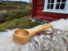 Hytteskje i Bjørk - Rask levering med gravering thumbnail