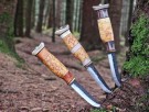 Turkniv - JERV - Fjellbjørk - rask levering med gravering thumbnail