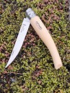  Opinel Lommekniv Trehvit, N°10f - rask levering med gravering thumbnail