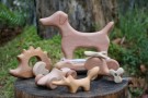 Treleker - Design serien - Hundefigur med hjul thumbnail