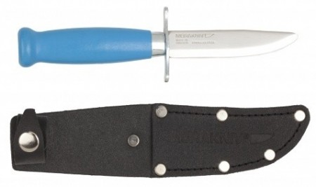 BARN Speiderkniv, Morakniv Scout 39 Safe Fashion - Blå
