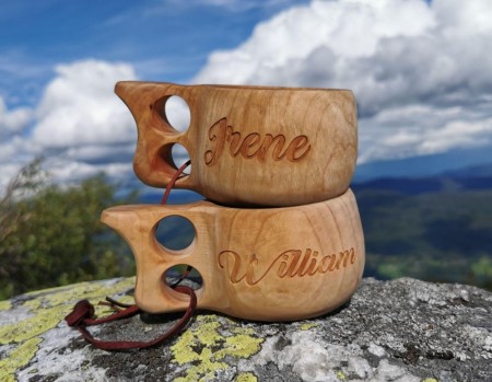 Wood Jewel - JAKT koppen ( NY REIM) - Rask levering gravering