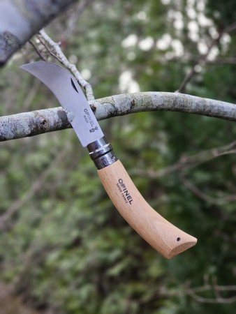 OPINEL nr. 08 , beskjæringskniv - rask levering med gravering