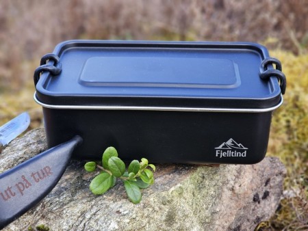 NYHET!! Introduksjonspris NÅ!  VARDE Svart matboks  - Rask levering med gravering