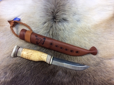 Wood Jewel - Liten jaktkniv - rask levering med gravering