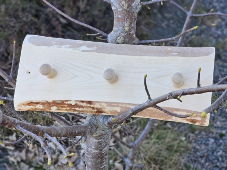 Knaggrekke Natur - 3 knagger