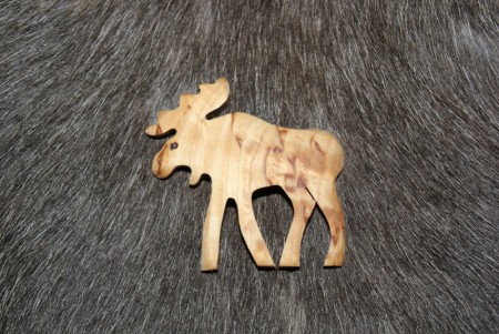 Wood Jewel - Magnet Elg