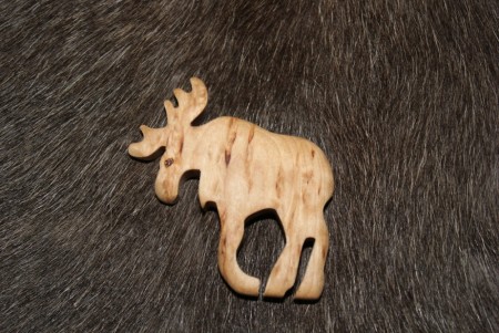 Wood Jewel - Grytelokkholder Elg