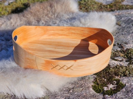 Brett i Svartor Oval - 27cm