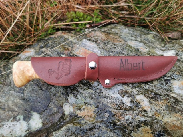 Albert (Wood Jewel Speiderkniv Barn)