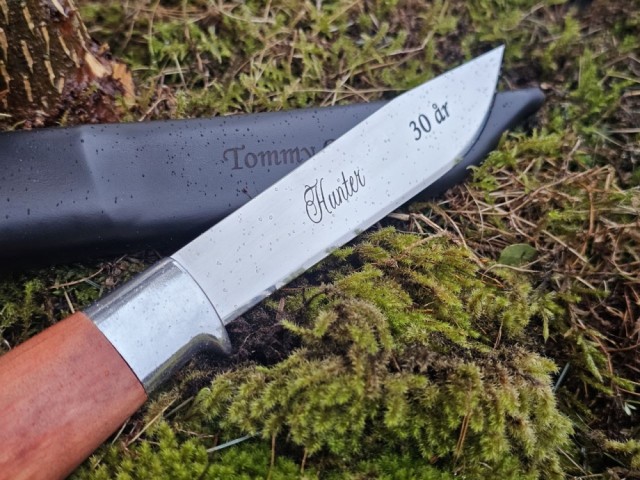 NY skrifttype på HUNTER logo