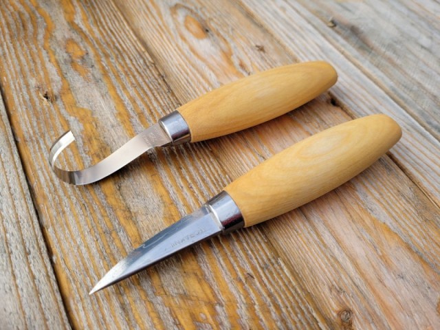 Morakniv Hook Knife og Wood Carving