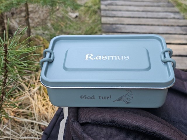 Eksempel på gravering