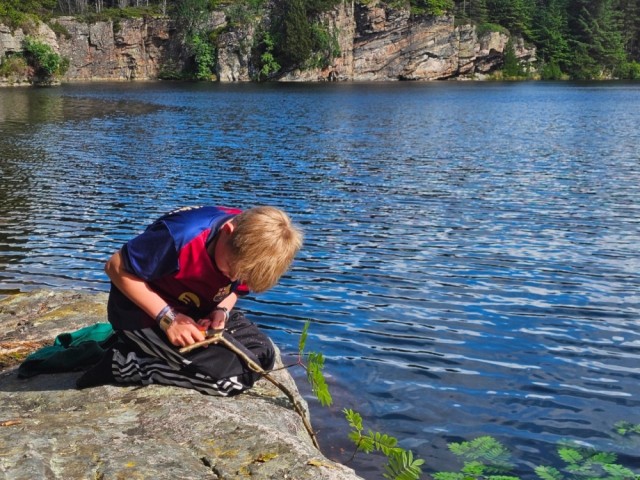 God kniv for liten og stor. 