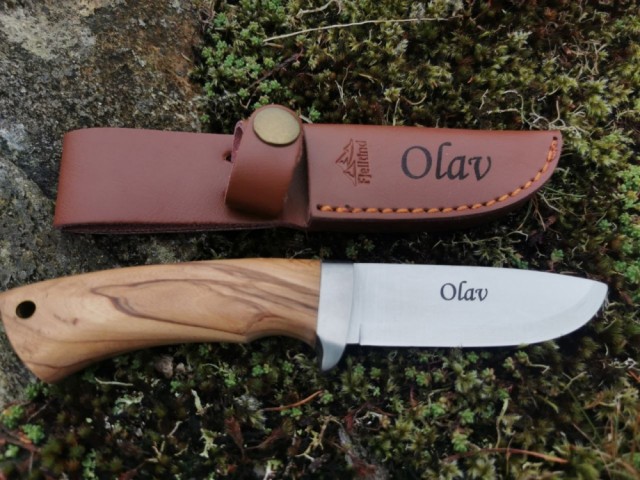 Olav, Fjelltind Jr slirekniv