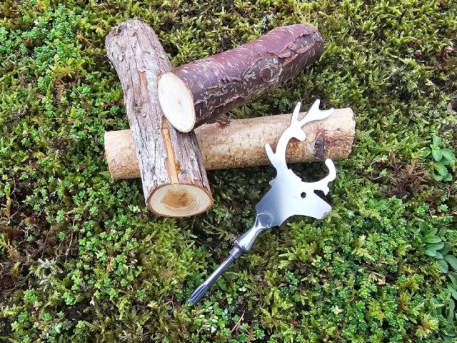 Brusåpner-blad + et treemne