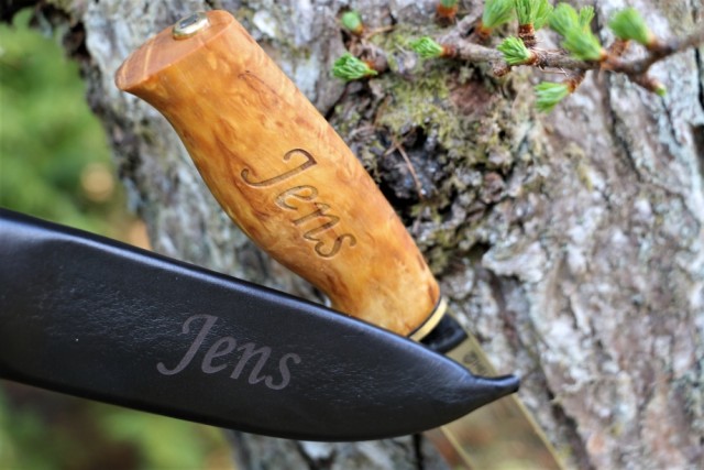 Jaktkniv til konfirmanten gutt